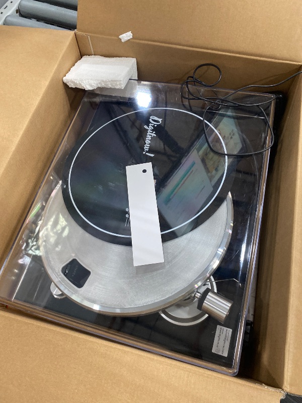 Photo 1 of ***PARTS ONLY ***DIGITNOW Belt Drive Turntable with Bluetooth Output