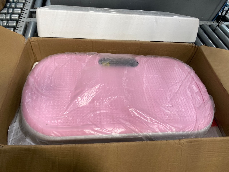 View 2 of **Stock Pick for Reference*** Merach CV40 Curved Vibration Plate Exercise Machine Pink