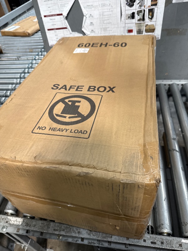 Photo 1 of 5.0Cub Large Fireproof Safe, 35Min Real Fire Protection, 23.7"Tall Safe Box