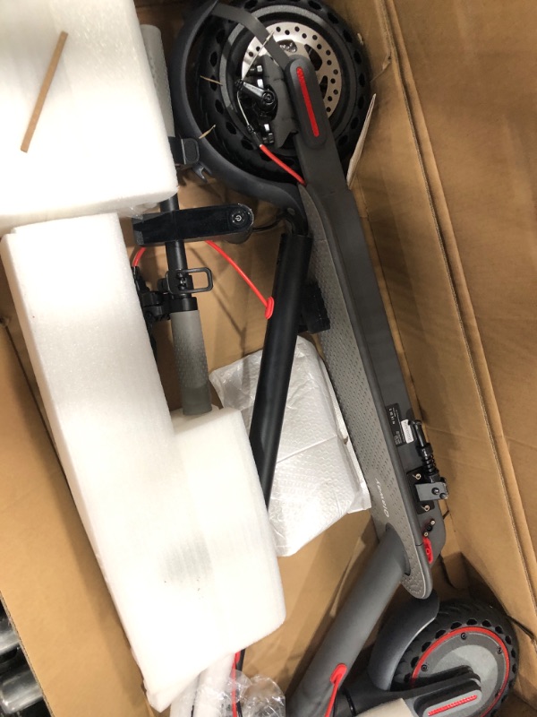 Photo 1 of **no charger***POWERS ON*Qlaway 8.5" E Scooter for Adults 19 MPH 350W Motor 187.2WH Battery, Motorized Scooter Up to 15 Miles Range, Foldable, Bearing 265 LBS/APP Control