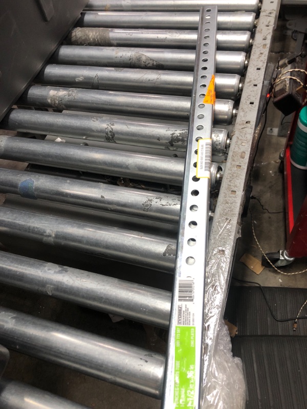 Photo 1 of 1-1/2 in. X 3 Ft. - 14 Gauge Zinc Plated Perforated Steel Square Tube