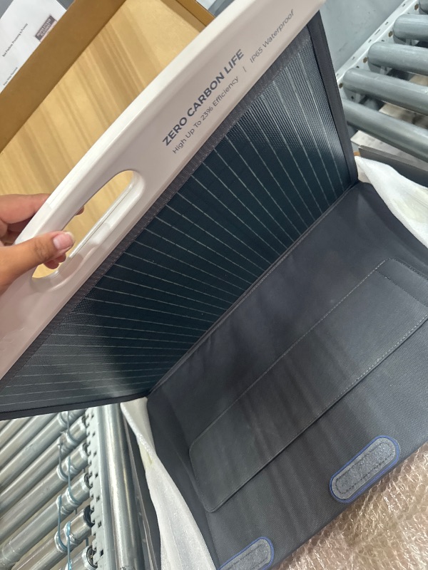 Photo 1 of 100W Portable Solar Panel,20V Foldable Solar Charger for Power Station Generator,USB-A &Type-C Output, MC4 Connectors and 6in1 Solar Cable,23.5% High Efficiency IP65 Waterproof for RV, Camping