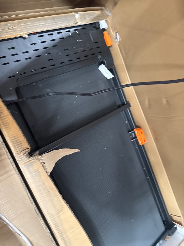 Photo 1 of *UNABLE TO TEST CORD DAMAGED*Walking Pad Treadmill, BestGod Incline Under Desk Treadmill 330lbs Capacity, 2.5HP Portable Treadmills for Home, Compact Treadmills Mini Walking Pad, Running Machine with Remote Control