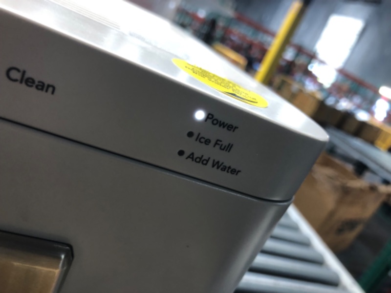 Photo 1 of Frigidaire Nugget Ice Maker, Countertop Ice Machine with Transparent Window, Sonic Ice Maker with 44 lbs. Capacity, Auto Self Cleaning Ice Maker Machine, 2.0 Gen, Cream - 16.75D x 11.75W x 20.25H