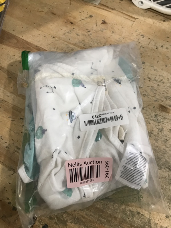 Photo 1 of 3-Pack Organic Baby Swaddle Sleep Sacks - Swaddles for Newborns, Infant 0-3 Months, Baby Girls, Boys, Soft & Snug Newborn Sleep Sack, Nursery Swaddling Blankets (Space Quest)