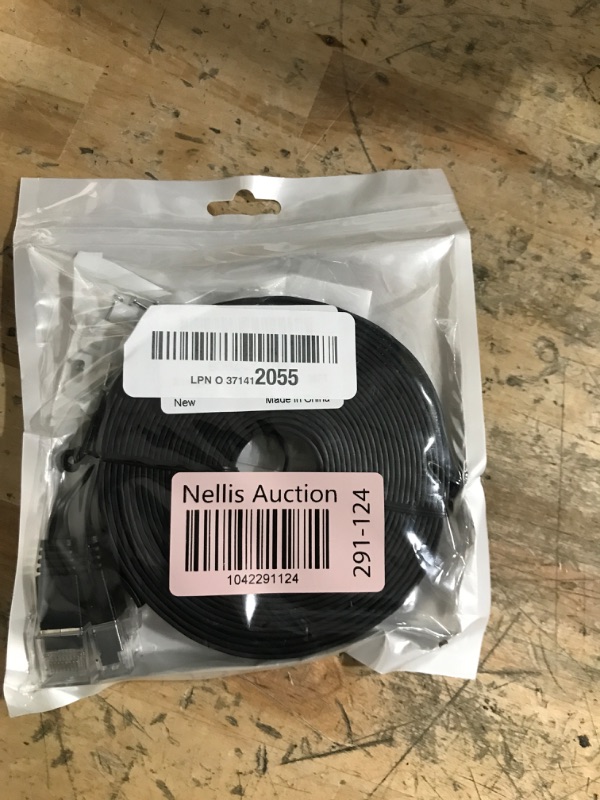 Photo 1 of Ximeges Cat 6 Ethernet Cable, 3FT/6FT/10FT/15FT/20FT/30FT/50FT/100FT Flat High Speed Internet & Network Cable, RJ45 Connectors,Professional LAN Cable,Shielded for Indoor & Outdoor Use (30FT-CAT6)