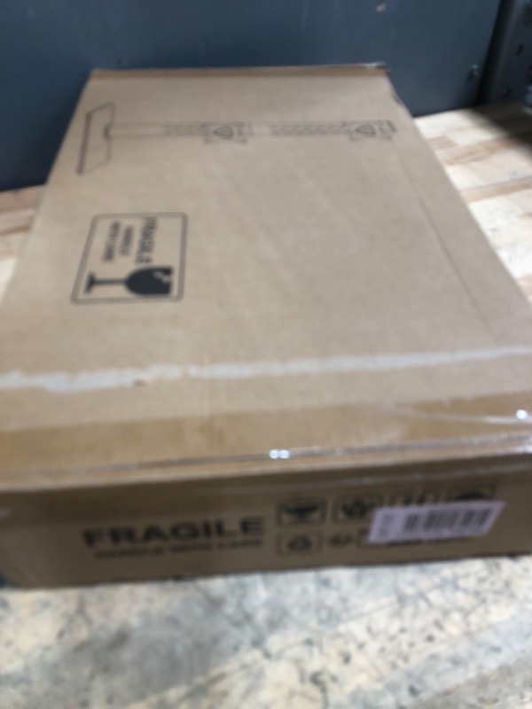 Photo 1 of MOUNTUP Vertical Dual Monitor Stand, Stack Two Screens up to 32 inches,17.6 Lbs, Free-Standing Monitor Desk Mount, Monitor Riser with Swivel, Tilt, Height Adjustable, VESA Stand 100 x 100mm, 75 x 75mm