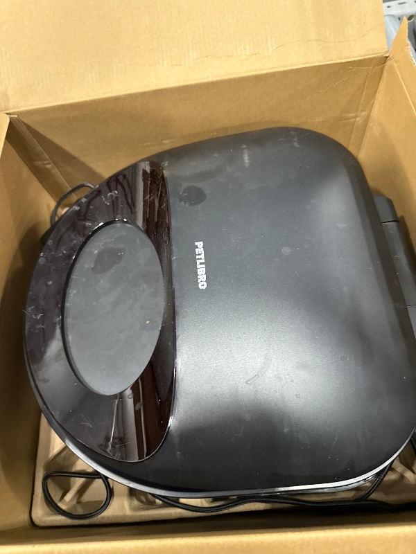 Photo 1 of (PARTS) (NOT A COMPLETE SET) (NON-FUNCTIONAL) PETLIBRO Automatic Cat Feeder Wet Food with Stainless Steel Bowl, Refrigerated Auto Cat Feeder with Semiconductor Cooling, 3 Fresh Meals for 3 Days, App-Controlled Pet Food Dispenser, Easy to Clean