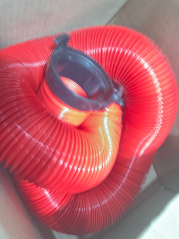 Photo 1 of Valterra EZ Coupler 20-Foot RV Sewer Hose Kit for RV Camper, Includes 2 Attachable 10-Foot Hoses with Rotating Fittings and 90 Degree Clearview Sewer Adapter