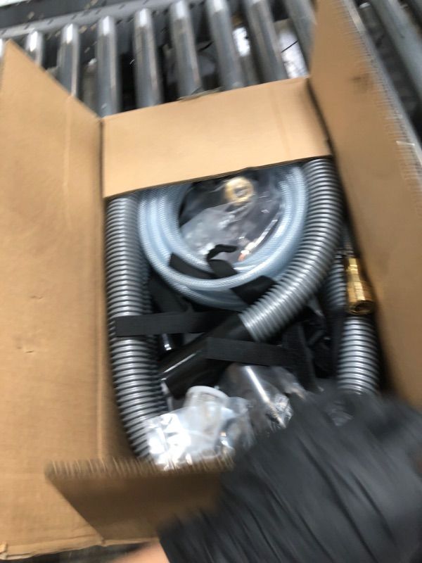 Photo 1 of Shop Vac Extractor Kit, Better Extractor Hose Kit with Wand and Hose for Upholstery, Carpet Cleaning & Auto Detailing Shop Vacuum with10 FT Vacuum Hose, 25 FT Waterline & Adapter