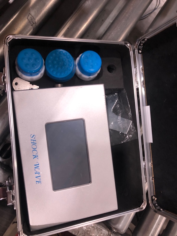 Photo 1 of ( for parts/ unfunctional) Nulatool Shockwave Therapy Machine Multifunctional Shockwave Therapy Devices for Muscle Relaxed Pain Relief