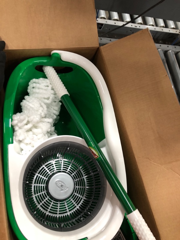 Photo 1 of (incomplete) Libman Tornado Spin Mop System, Spinning Floor Mopping and Bucket with Wringer Set for Home, Hardwood, Laminate, Tile Cleaning