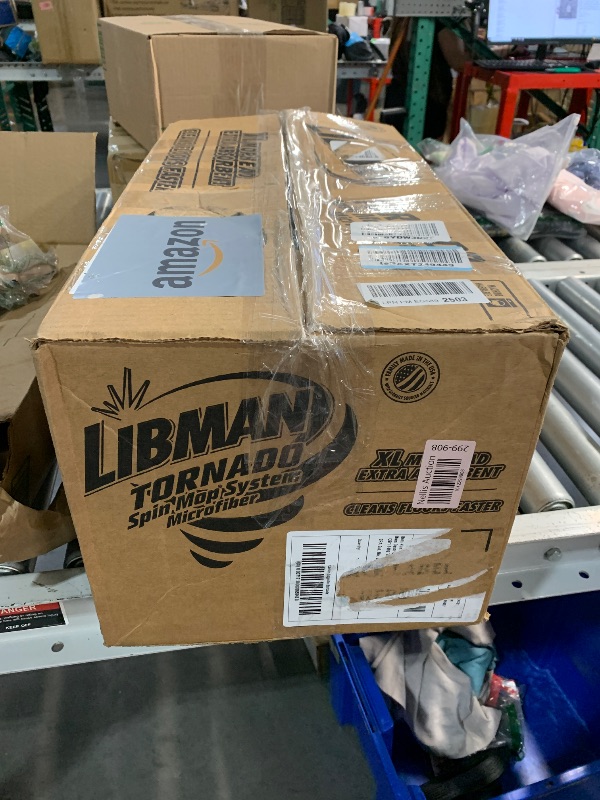 Photo 1 of (incomplete) Libman Tornado Spin Mop System, Spinning Floor Mopping and Bucket with Wringer Set for Home, Hardwood, Laminate, Tile Cleaning