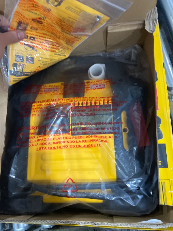 Photo 1 of ****PARTS ONLY ****DEWALT DXAEJ14-Type2 Digital Portable Power Station Jump Starter - 1600 Peak Amps with 120 PSI Compressor, AC Charging Cube, 15W USB-A and 25W USB-C Power for Electronic Devices