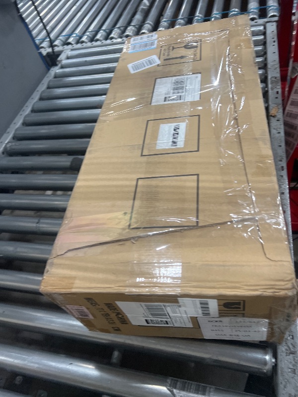 Photo 1 of 60" Ceiling Fans Without Lights, 60 Inch Outdoor Ceiling Fans no Lights, 3 Blade Solid Wood Damp Rated Ceiling Fan with Remote Control for Living Room Gazebo Farmhouse/Patios Porch - Dark Walnut