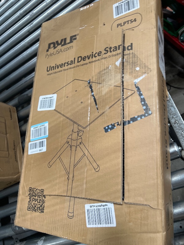 Photo 1 of ***PARTS ONLY***Pyle Universal Projector Stand - Height & Angle Adjustable Tripod - Hold Laptops, Computers, DJ Equipment & Projectors - Heavy Duty - Perfect for Stage, Studio, & Office Events - Extends 33” to 49”