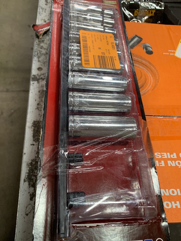 Photo 1 of 1/2 in. Drive SAE Deep Socket Set (11-Piece)