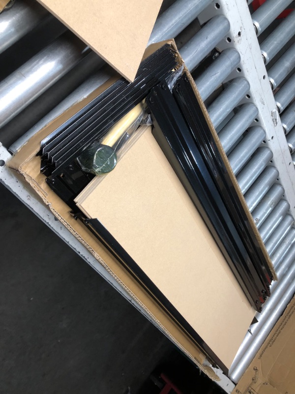 Photo 1 of ***DAMAGED - BOARDS ALL CHEWED UP - LIKELY MISSING PARTS - SEE PICTURES***
PrimeZone Storage Shelves 5 Tier Adjustable Garage Storage Shelving, Heavy Duty Metal Storage Utility Rack Shelf Unit for Warehouse Pantry Closet Kitchen, 28" x 12" x 59", Black