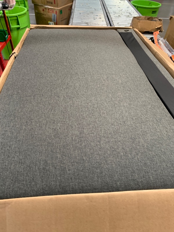 Photo 1 of Wakefit Reversible Sectional Sofa Couch, Sleeper Sofa Bed with Storage Chaise Pull Out Couch for Living Room | Hidden Stroge | Pull Out Bed | Removable Backrest | Linen Fabric, DeepGrey