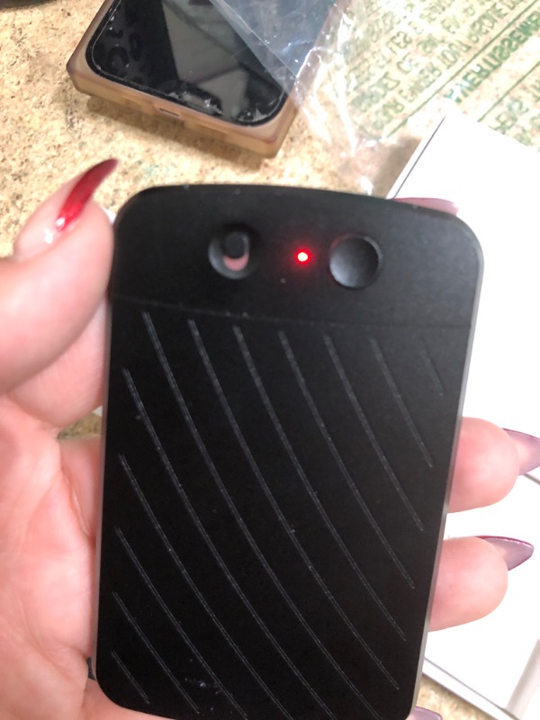 Photo 1 of (visual red button) 
IUNSONE AI Voice Recorder,Note Voice Recorder with Transcribe Summarize ? Two-Way Translation,112 Languages,App Control,64GB Memory,Suitable for Lectures,Meetings,Calls,International Exchange