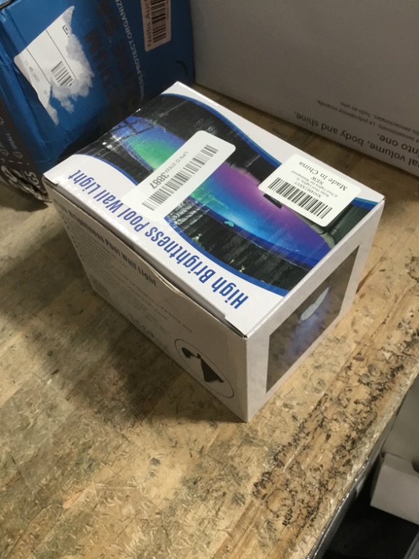 Photo 1 of Solar Pool Lights for Above Ground Pools, Solar Powered Pool Lights with 10 Lighting Modes, 2025 Upgraded Frame Pools Solar Light, RGB Outdoor Waterproof Swimming Pools Light, Pool Accessories 1PK