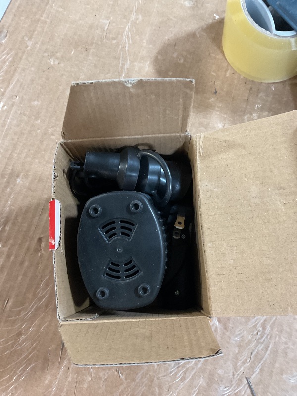 Photo 1 of Air Pump for Inflatables, Air Mattress Pump, Electric Air Pump with 3 Nozzles for Pool Floats, Air Mattress Beds, Inflatable Swimming Pools, Swimming Ring, Vacuum Storage Bag