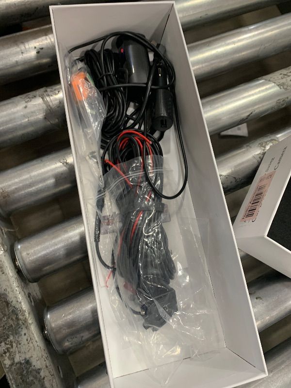 Photo 1 of Aprilboy 3 Channel Mirror Dash Cam, 12" Triple Rear View Mirror with Front 4K, Inside and Rear 1080P Cameras with WiFi, G-Sensor, Reverse Assist, Parking Monitoring, Free 64GB Card