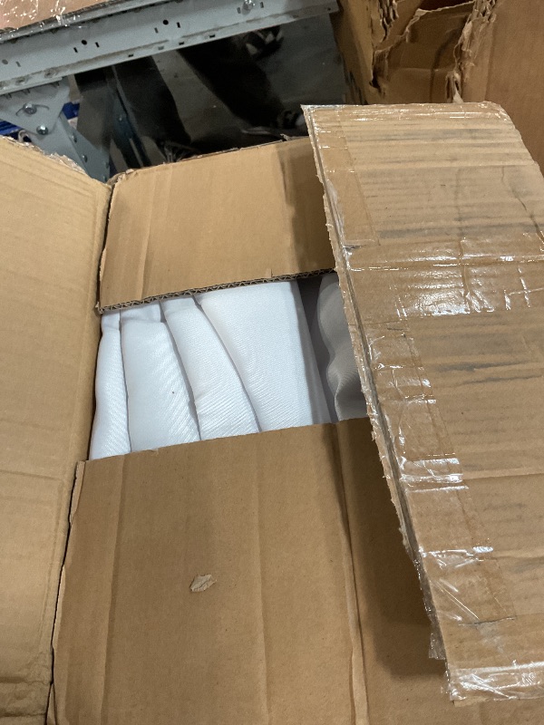 Photo 1 of (XXL) (USED/FAIR) (BAGGED) sancua 6 Pack White Tablecloth  - Rectangle Table Cloth for 6 Feet Table Stain and Wrinkle Resistant Washable Polyester Table Cover for Dining Wedding Banquet Party Buffet Restaurant