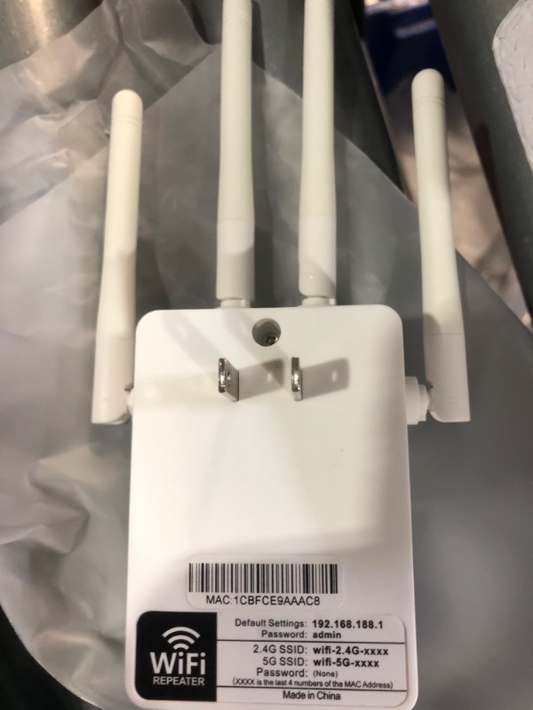 Photo 1 of (see all images) WiFi 6 Range Extender, PCMag Editor's Choice, Dual Band WiFi 