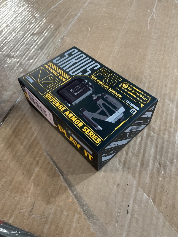 Photo 1 of  *FACTORY SEALED*
GravaStar Wireless Earbuds Sirius P5,Bluetooth in-Ear Headphones with Stereo Sound,4 RGB Lights, 40H Playback, ENC for Clear Call,Bluetooth 5.2,IPX4, Defense Armor
