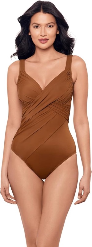 Photo 1 of See all images Women's Swimwear Revele Tummy Control Underwire Bra One Piece SwimsuitSize XL