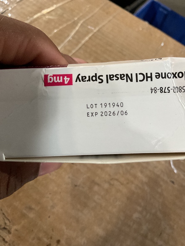 Photo 1 of *NONREFUNDABLE*
Padagis Naloxone HCI Nasal Spray, 4 mg – Emergency Treatment for Opioid Overdose - Rapid-Response Opioid Overdose Reversal, 2 Dose Single Use Nasal Spray