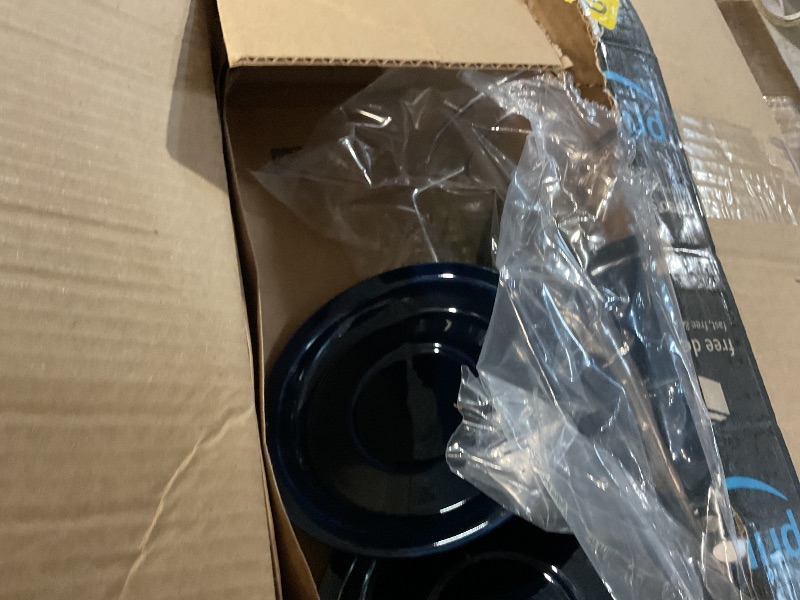 Photo 1 of (Missing one)Sweese 8 Ounce Porcelain Stackable Cappuccino Cups with Saucers and Metal Stand - for Specialty Coffee Drinks