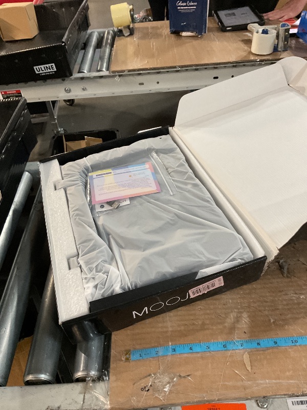 Photo 1 of (not functional)(sold for parts only) Laptop Cooling Pad Powerful Turbo Fan RGB Gaming Notebook Cooler, Moojay Laptop Fan Cooling Stand with 8 Adjustable Heights 