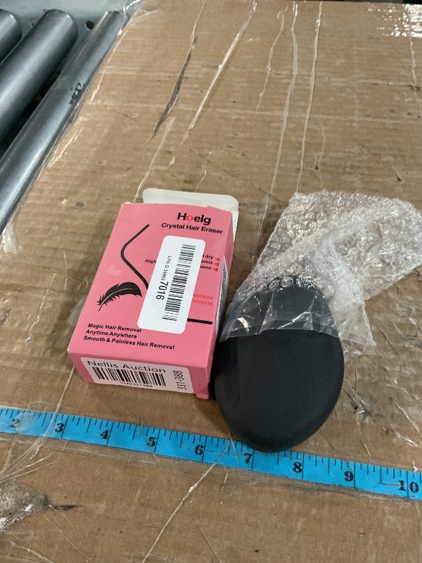 Photo 1 of ***(HEAVILY USED)***
Crystal Hair Eraser for Women and Men, Reusable Crystal Hair Remover Painless Exfoliation Hair Removal Tool for Back Arms Legs (Black)