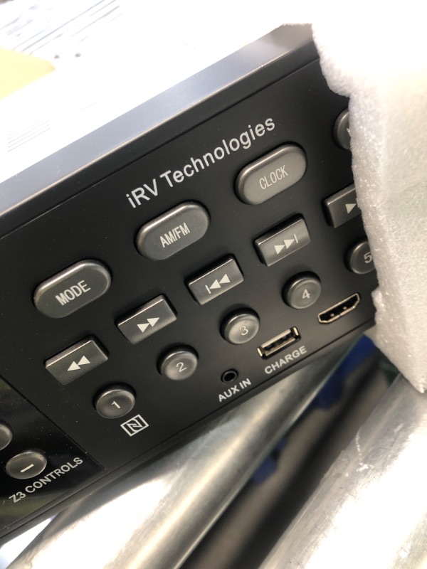 Photo 1 of (missing wire harness) iRV Technology iRV68 AM/FM/CD/DVD/MP3/MP4/HDMI in&out w/ARC/Digital 5.1/Surround Sound /Bluetooth /NFC,3