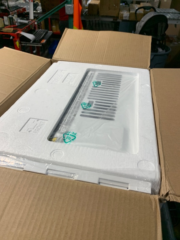 Photo 1 of LG 6,000 BTU Window Air Conditioner, Cools 250 Sq.Ft. (10' x 25' Room Size), Quiet Operation, Electronic Control with Remote, 2 Cooling & Fan Speeds, 2-Way Air Deflection, Auto Restart, 115V
