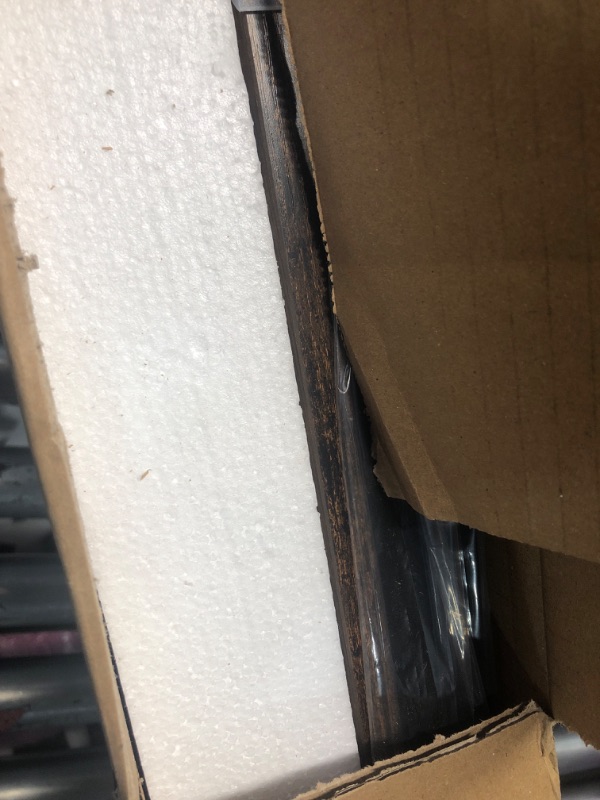 Photo 1 of Furologee 4-Tier Ladder Shelf, Ladder Bookshelf with Removable Drawer, Rustic Bookcase Storage Rack Organizer, Wood Metal Freestanding Storage Shelves for Living Room, Home Office, Bedroom, Kitchen