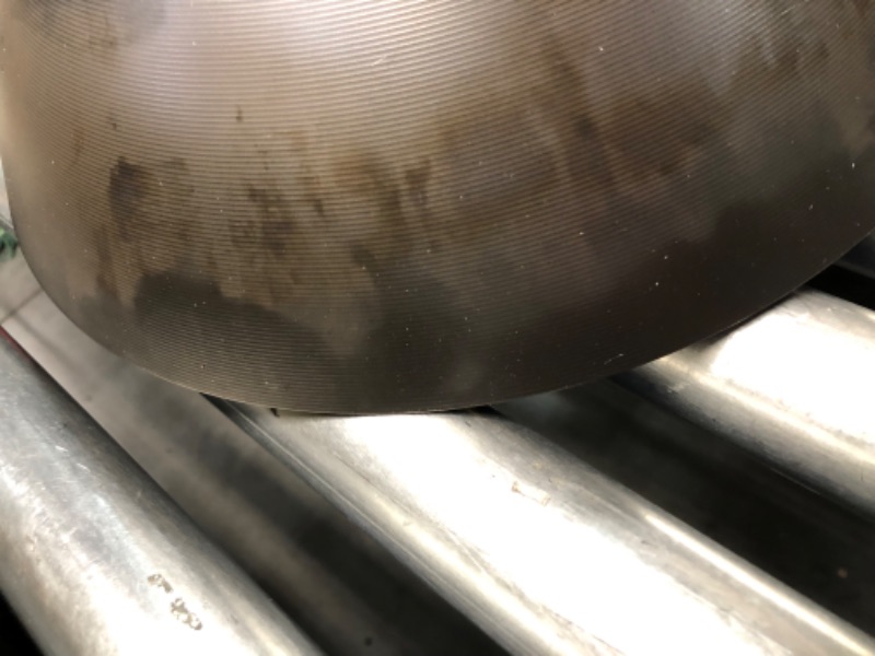 Photo 1 of ***HEAVILY USED AND DIRTY - SEE PICTURES***
Babish Carbon Steel Flat Bottom Wok and Stir Fry Pan, 14-Inch
