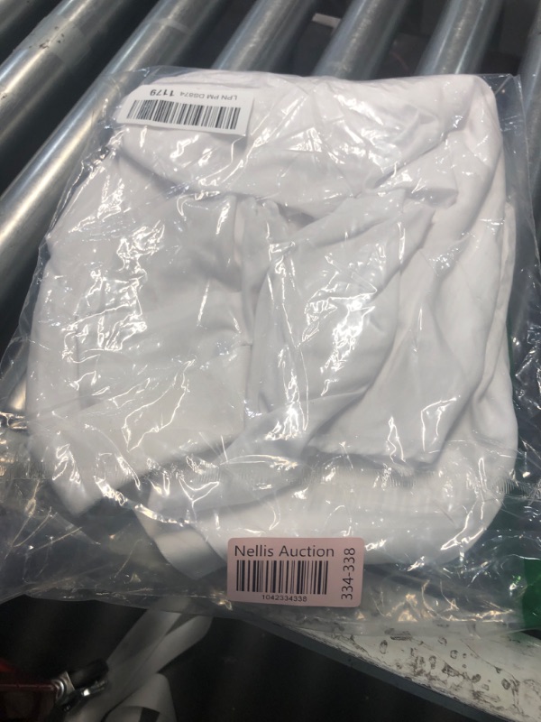 Photo 1 of *USED*Calvin Klein Men's Non Iron Slim Fit French Cuff Dress Shirt, White, 16" Neck 32"-33" Sleeve