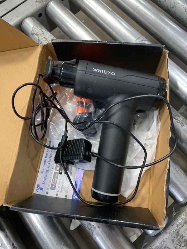 Photo 1 of *USED MISSING PARTS*SOLD FOR PARTS OR REPAIR*TOLOCO Massage Gun, Deep Tissue Back Massage for Athletes for Pain Relief, Percussion Massager with 10 Massages Heads & Silent Brushless Motor, Mothers Day Gifts for Mom, Black