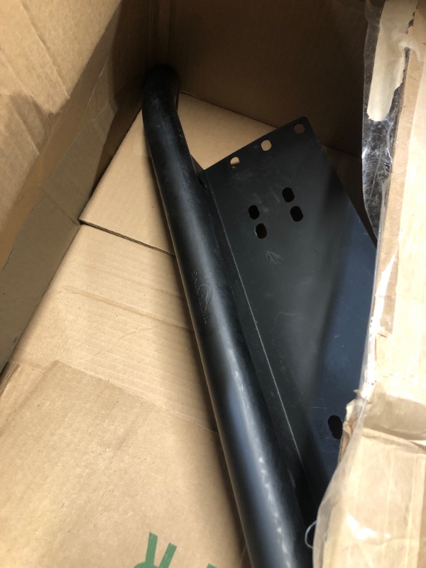 Photo 1 of ***THIS IS BRACKET ONLY NO LIGHTS NO HARDWARE*** Nilight - 90021B Led Light Bar Mounting Bracket Front License Plate Frame Bracket License Plate Mounting Bracket Holder for Off-Road Lights LED Work Lamps Lighting Bars