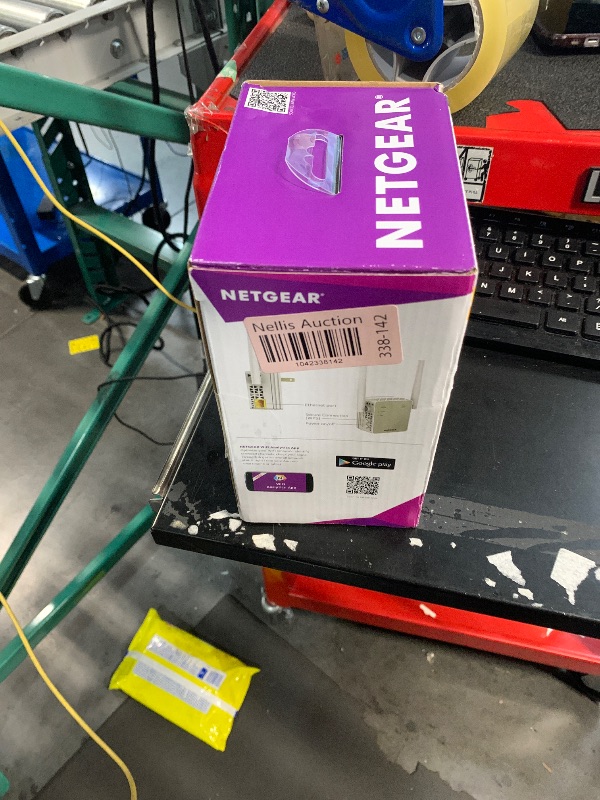 Photo 1 of NETGEAR Wi-Fi Range Extender EX6120 - Coverage Up to 1500 Sq Ft and 25 Devices with AC1200 Dual Band Wireless Signal Booster & Repeater (Up to 1200Mbps Speed), and Compact Wall Plug Design, White 