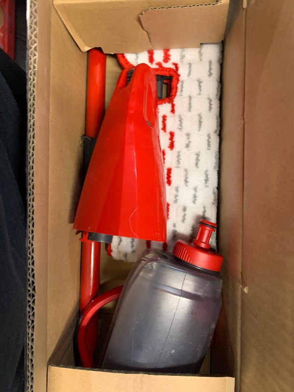 Photo 1 of ***(USED/ UNKNOWN IF MISSING PARTS)***
O-Cedar ProMist MAX Spray Mop, PMM with 3 Extra Refills, RedLPNPMDY1475272
