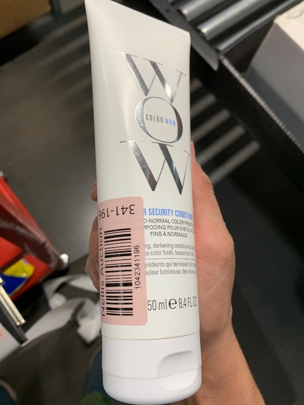 Photo 1 of ***NONREFUNDABLE***COLOR WOW Color Security Conditioner for Fine to Normal Hair – Weightless hydration for fine, thin, fragile hair, Detangles, nourishes + adds shine with Argan Oil, Color safe, Heat protection