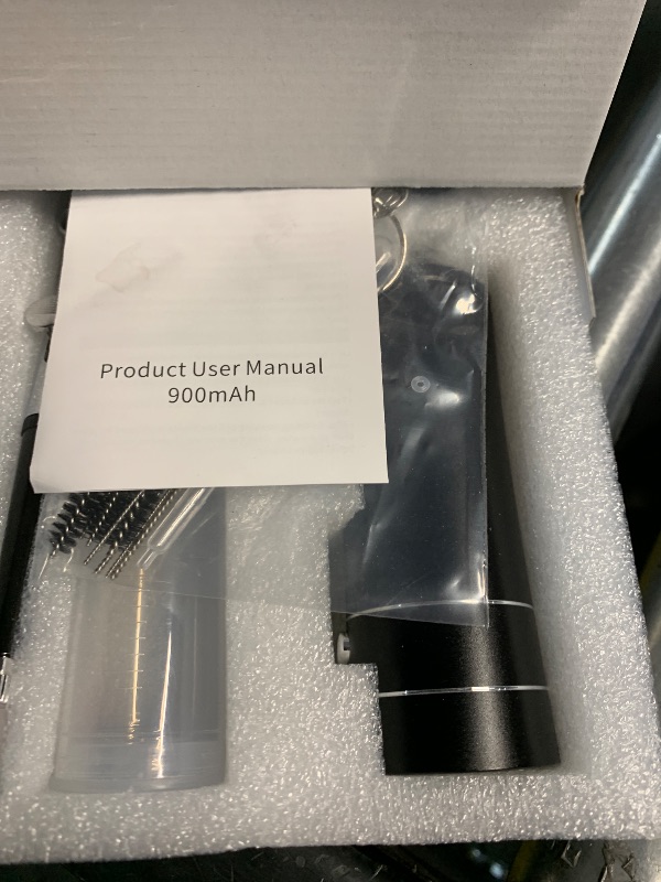 Photo 1 of (used)Esakoya Airbrush Kit Rechargeable Cordless Airbrush Compressor, Non-Clogging High-Pressure Air Brush Set 