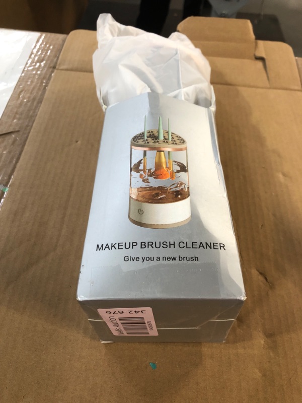 Photo 1 of Electric Makeup Brush Cleaner - Automatic Makeup Brush Cleaner Tool,Deep Cleaning,Efficient Electric Makeup Brush Cleaner Machinev