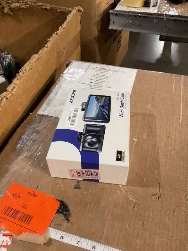 Photo 1 of AZDOME M01 Max WiFi Dash Cam Front and Rear, Free 64GB Card, App Control, 3" Screen Dash Camera for Car, Built-in ADAS G-Sensor, Waterproof, 24H Parking Mode Dashcam