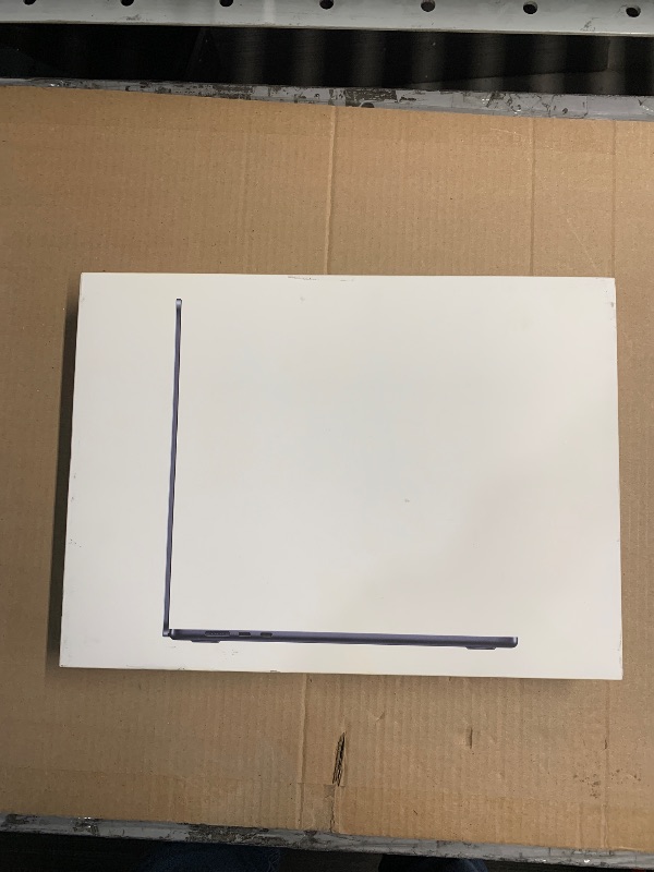 Photo 1 of Apple 2023 MacBook Air Laptop with M2 chip: 15.3-inch Liquid Retina Display, 8GB Unified Memory, 256GB SSD Storage, 1080p FaceTime HD Camera, Touch ID. Works with iPhone/iPad; Midnight