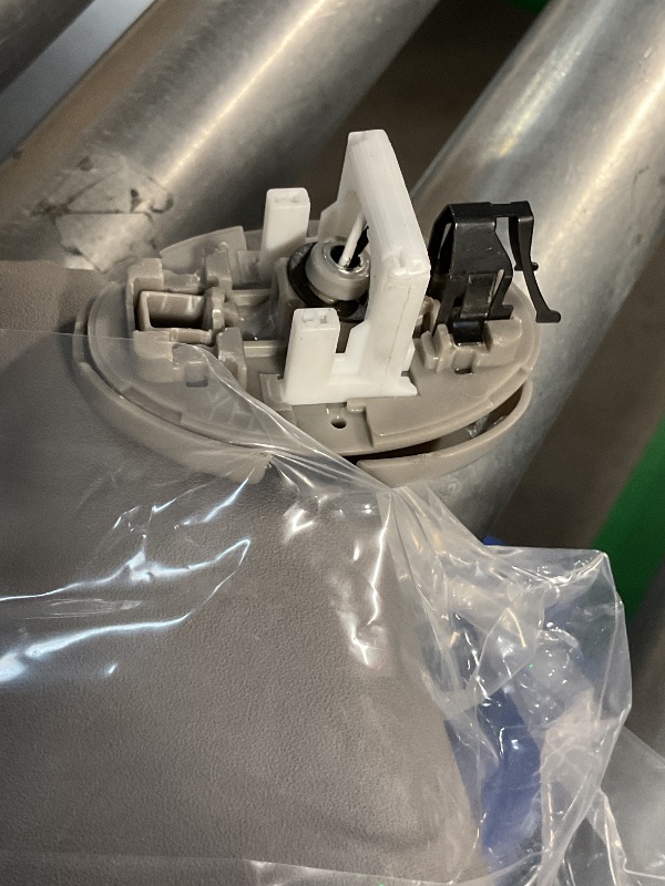 Photo 1 of  *PARTS ONLY*BROKEN CLASP* SEE PHOTO* Right Passenger Side Sun Visor for Toyota RAV4 2006 2007 2008 2009 2010 2011 2012 2013, Replace for 74310-42452-B2, Grey Right side Sun Visor with Light